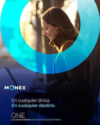 MONEX ONE multi-currency account creative